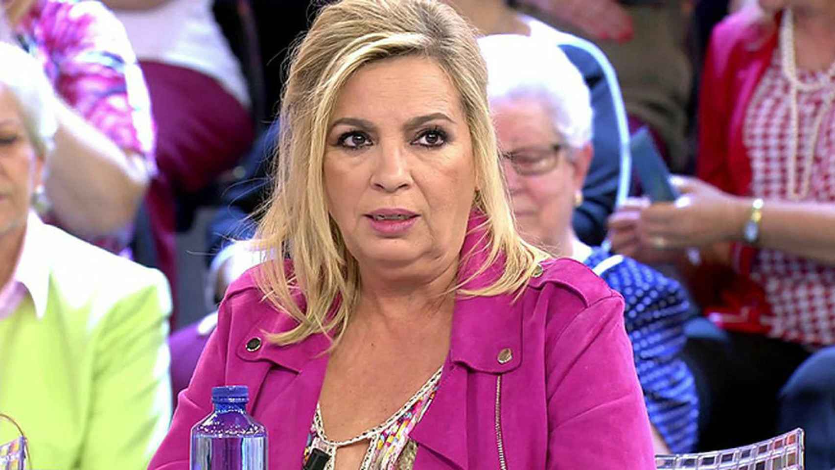 Carmen Borrego durante el programa 'Sálvame Diario'