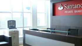 Una oficina de Santander Private Banking.