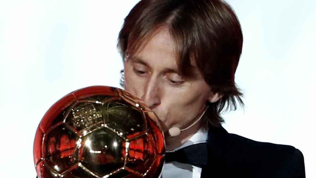 Luka Modric ganador del Balón de Oro