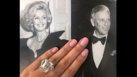 El anillo de Barbara Sinatra.