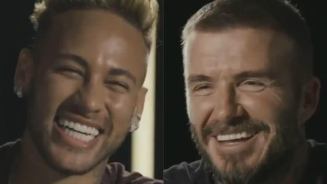 Neymar y Beckham