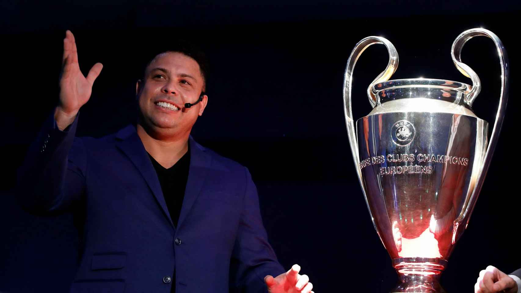 Ronaldo junto a la Champions