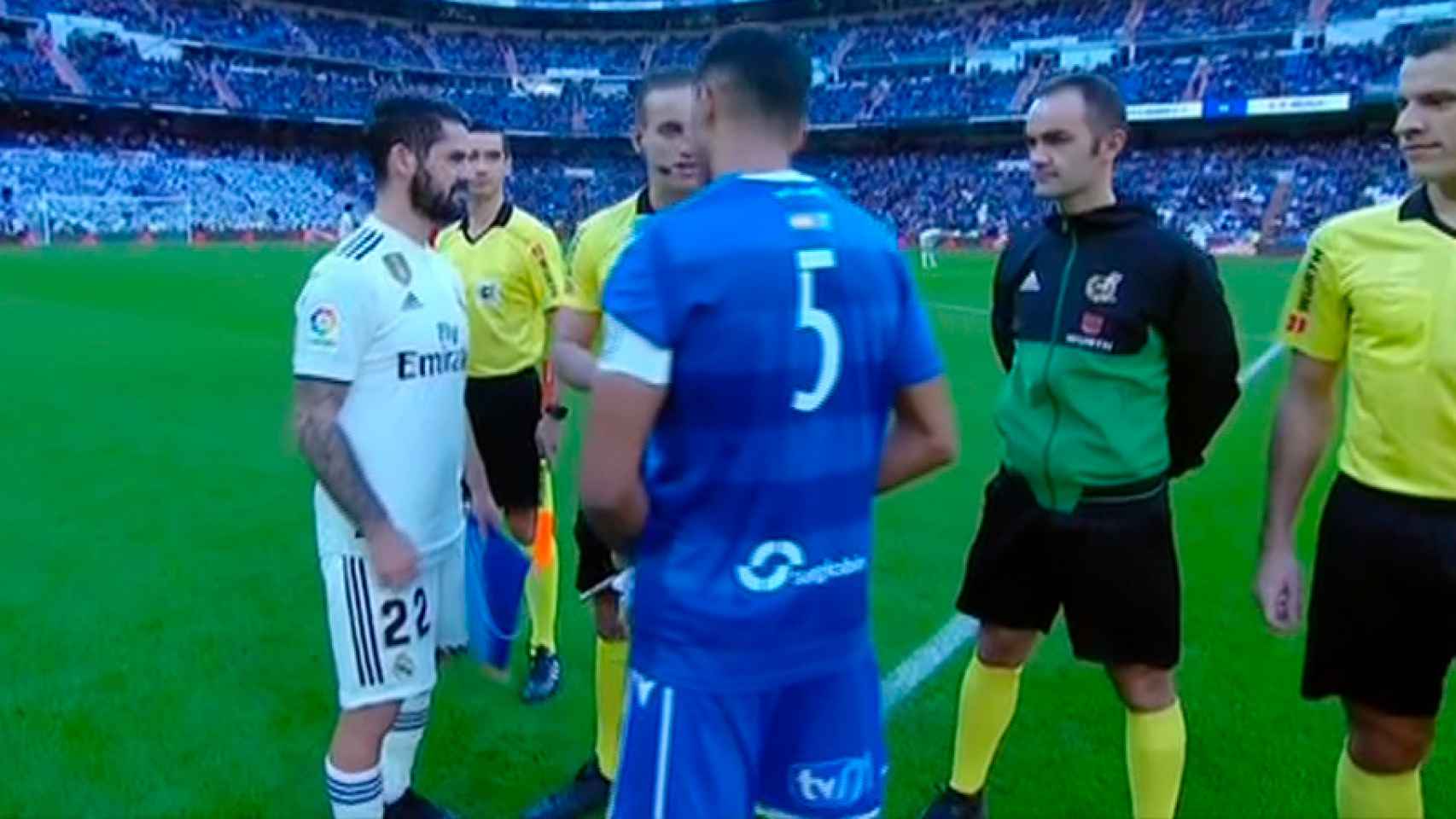 Isco, capitán del Real Madrid
