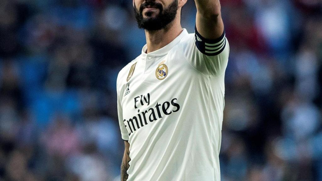 Isco Alarcón celebra su gol ante el Melilla