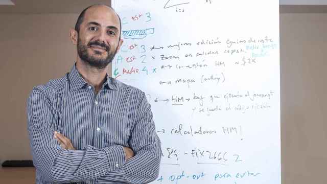 El ingeniero y emprendedor español Andrés Torrubia, ganador de los dos premios de Alibaba.