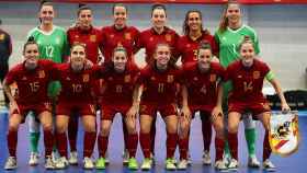 Selección española de futbol sala femenina