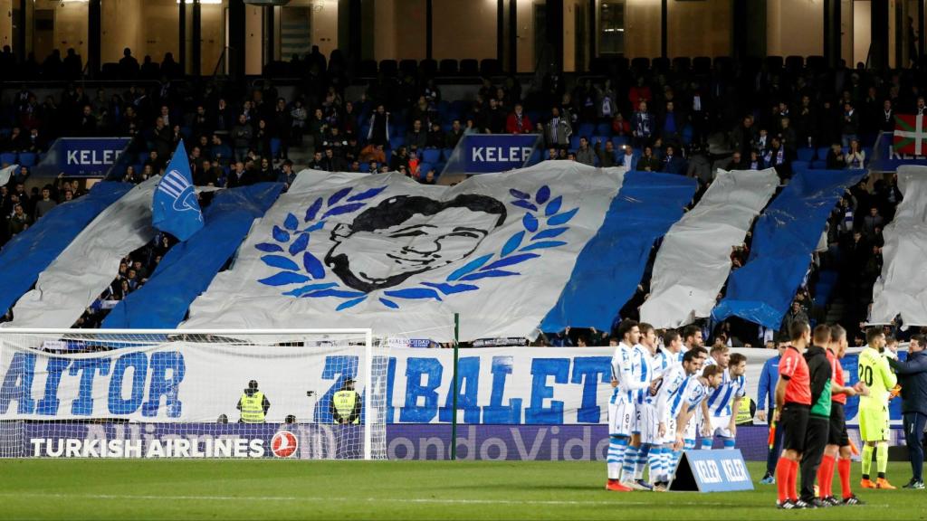 Pancarta por Aitor Zabaleta