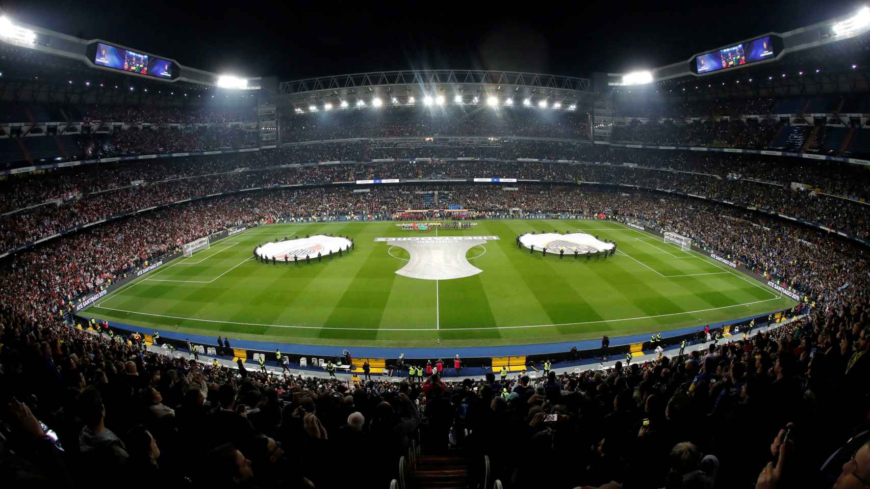 Final de la Copa Libertadores en el Santiago Bernabéu
