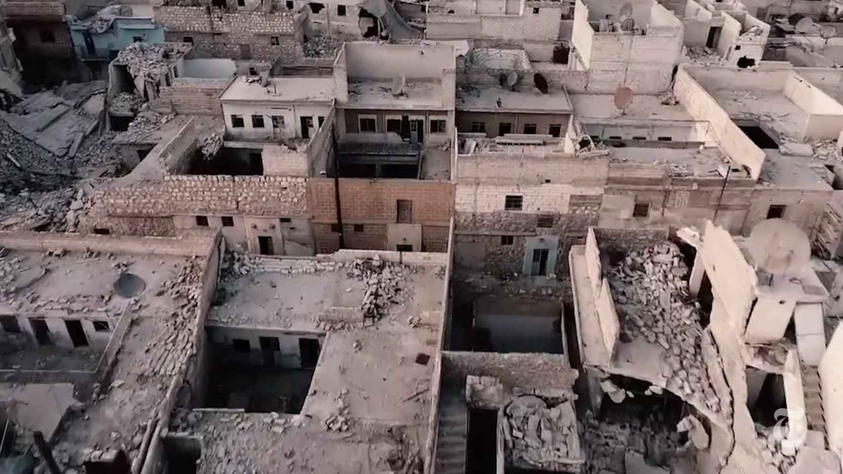 Alepo, Siria, tras largos años de guerra.