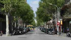 Una calle de Barcelona en una imagen de archivo.