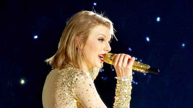 Taylor Swift, durante una actuación.