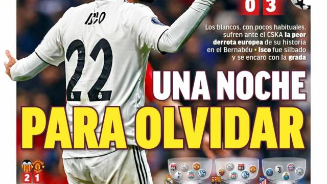 Portada MARCA (13/12/18)