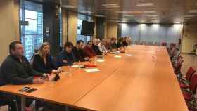 14 sindicalistas de Mossos se encierran en la Conselleria de Interior