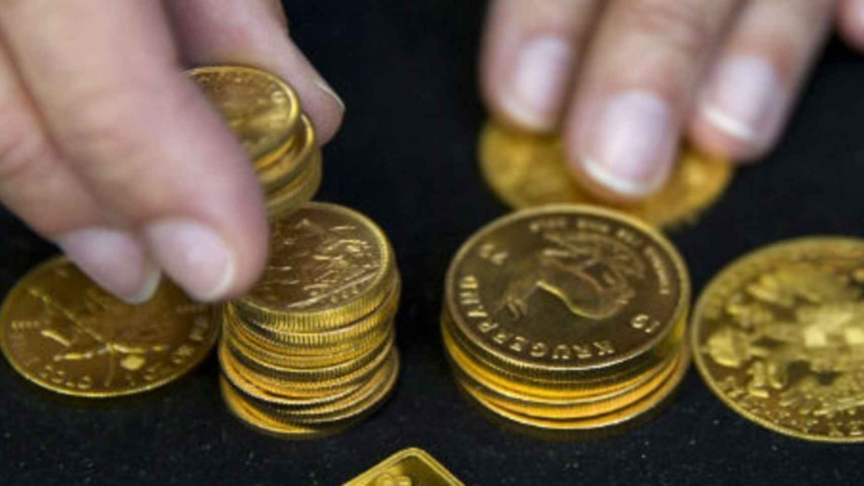 Imagen referencial de monedas de oro.