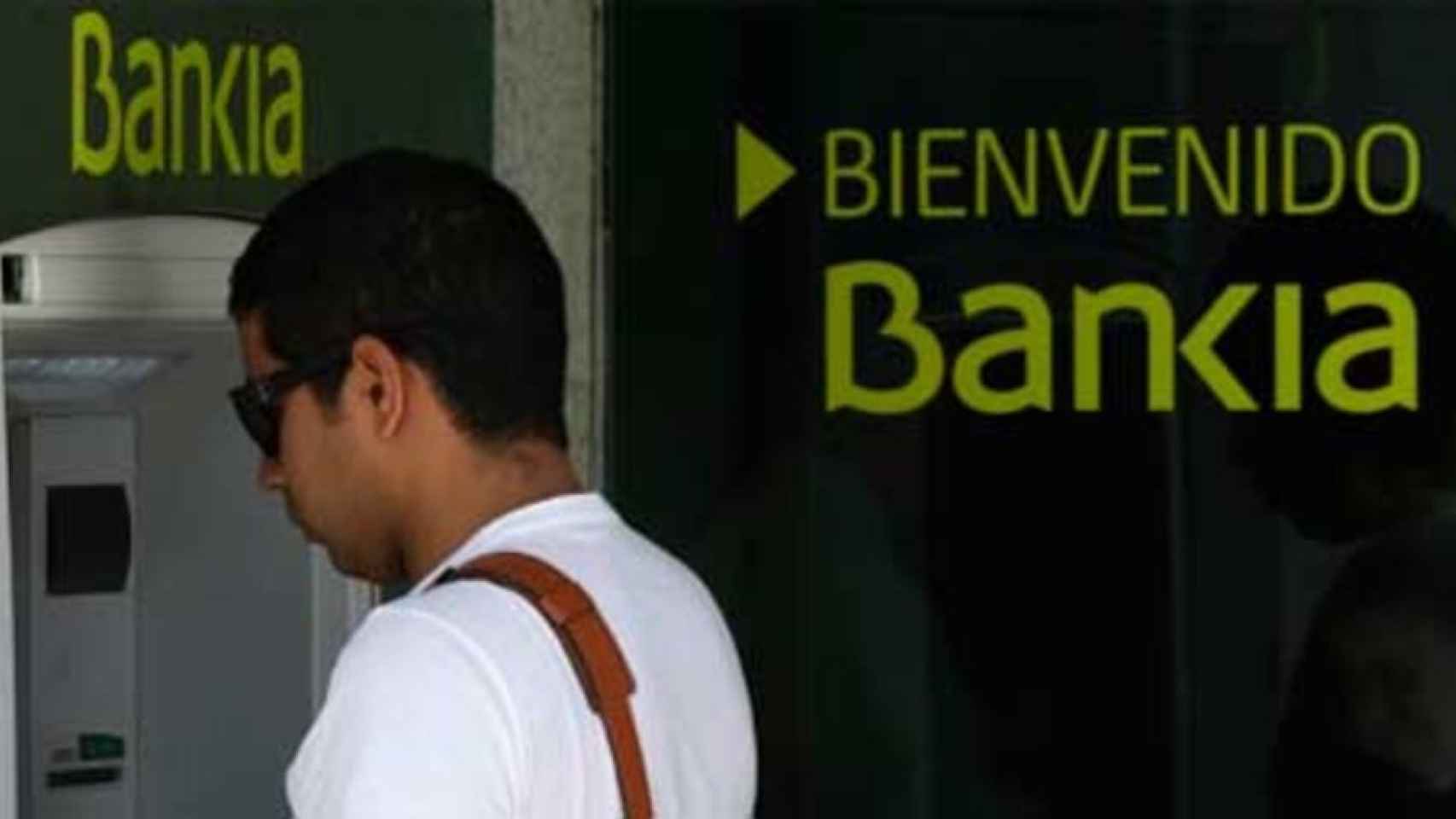 Cajero de Bankia.