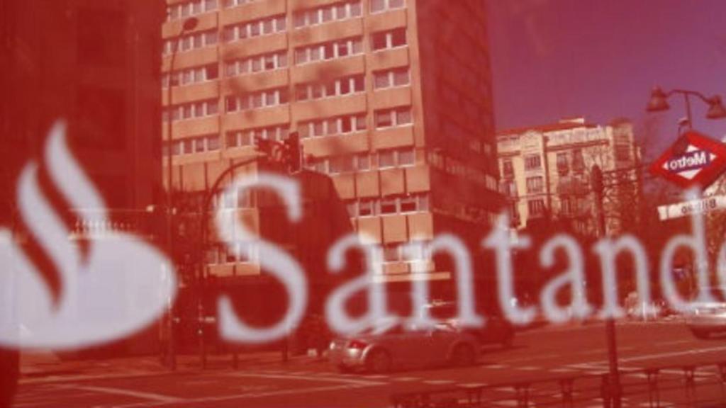 Sucursal del Banco Santander en Madrid.