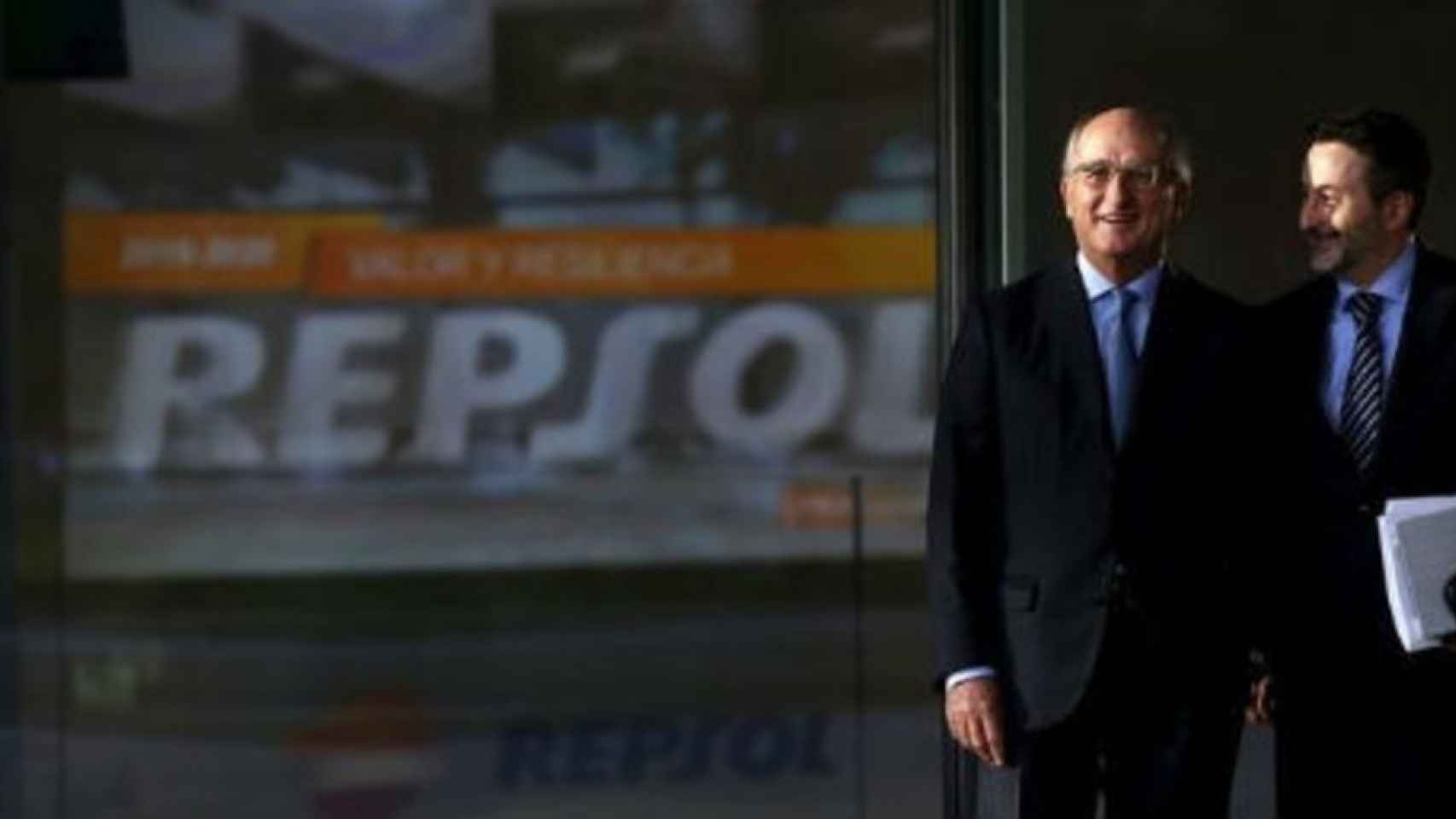 Antoni Brufau y Josu Jon Imaz, presidente y CEO de Repsol tras la compra de los activos de Viesgo.