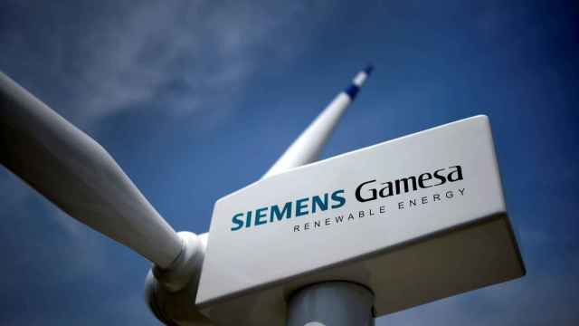 Un aerogenerador de Siemens Gamesa en una imagen de archivo.