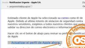 El correo en el que los estafadores alertan de un problema urgente en Apple