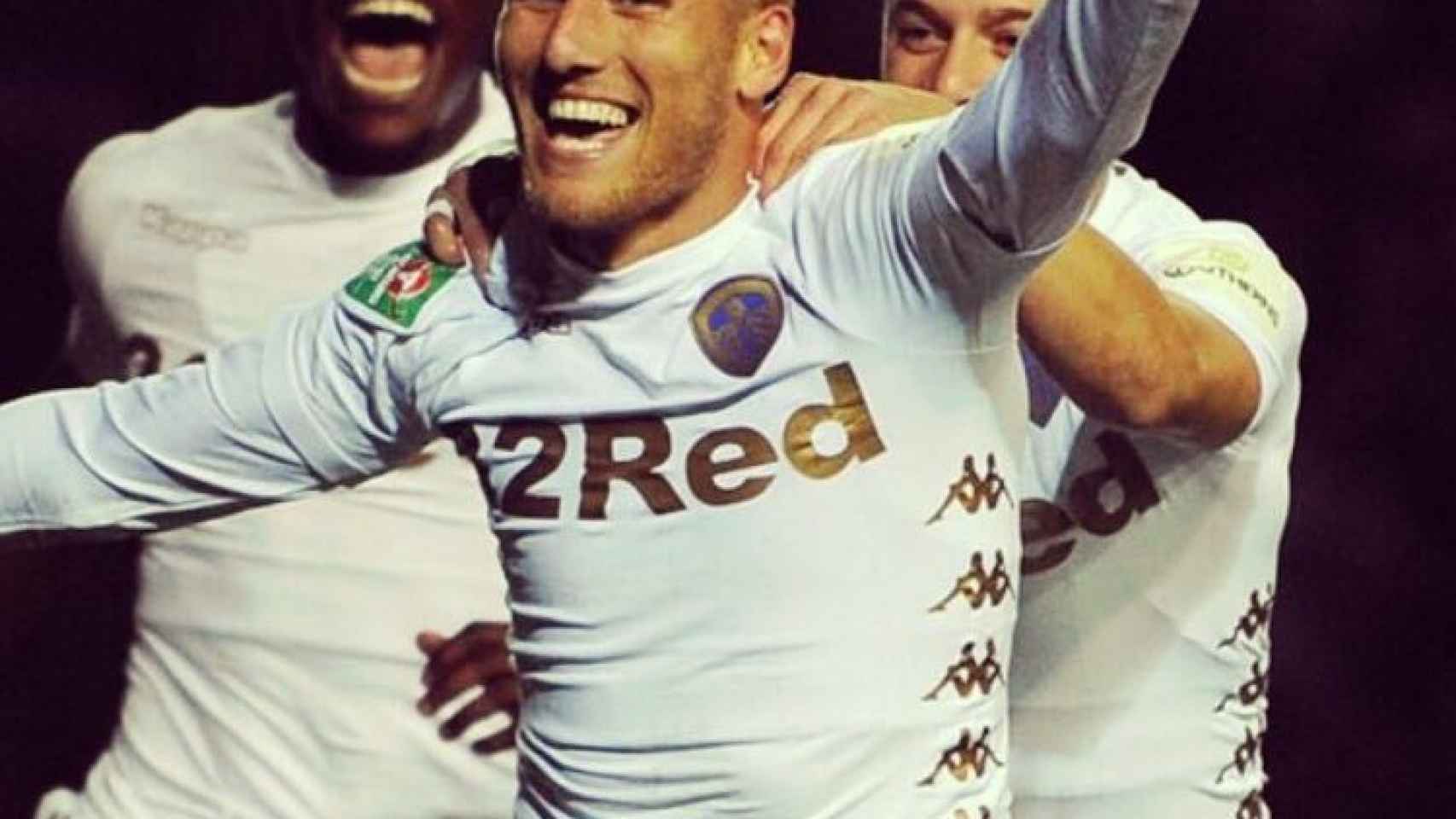 Samuel Sáiz, jugador del Leeds United. Foto: Twitter (@samusaiz)