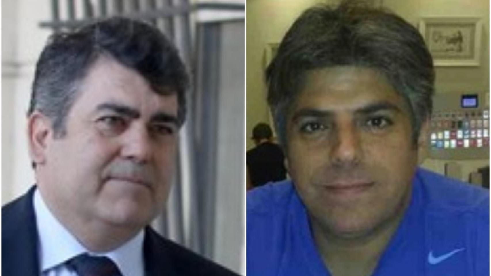 Luis García Navarro,  ex secretario adjunto del Consejo de Administración de la RTVA y Rafael Mateo Cabello, secretario del Consejo de Administración de la RTVA.