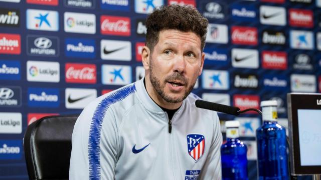 Rueda de prensa de Diego Simeone