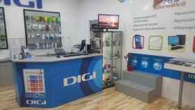 Una de las tiendas de Digi en Madrid, en una imagen de archivo.