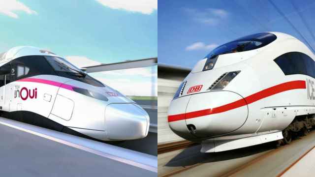 Trenes de alta velocidad de SNCF y Deutsche Bahn.