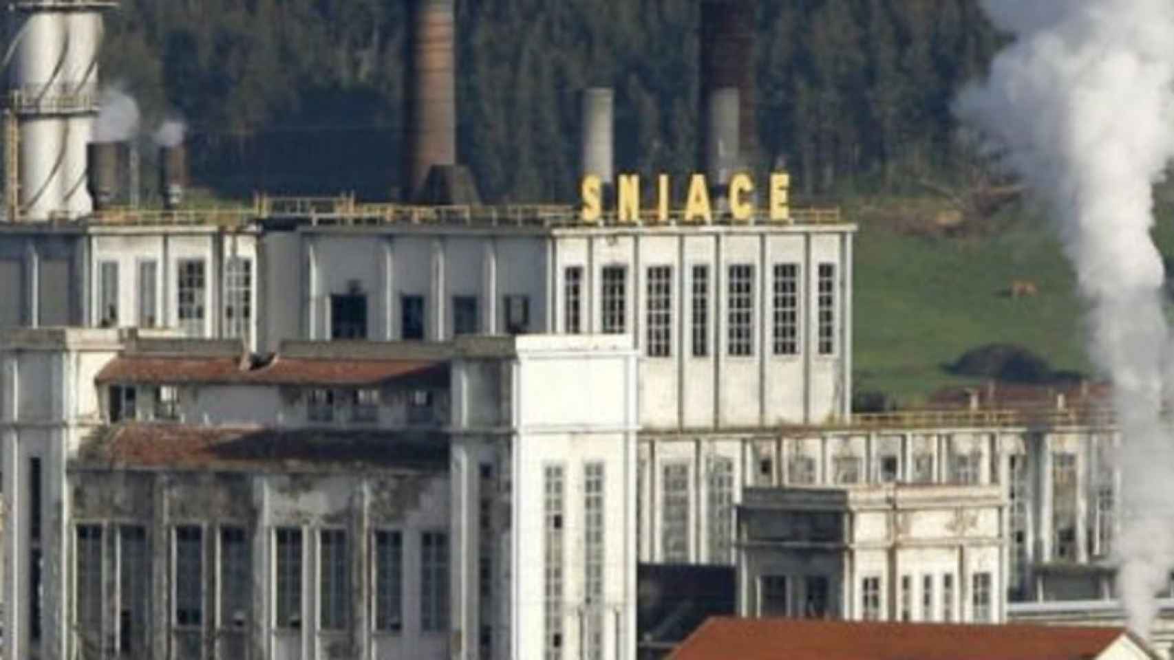 Fábrica de Sniace en Torrelavega (Cantabria).