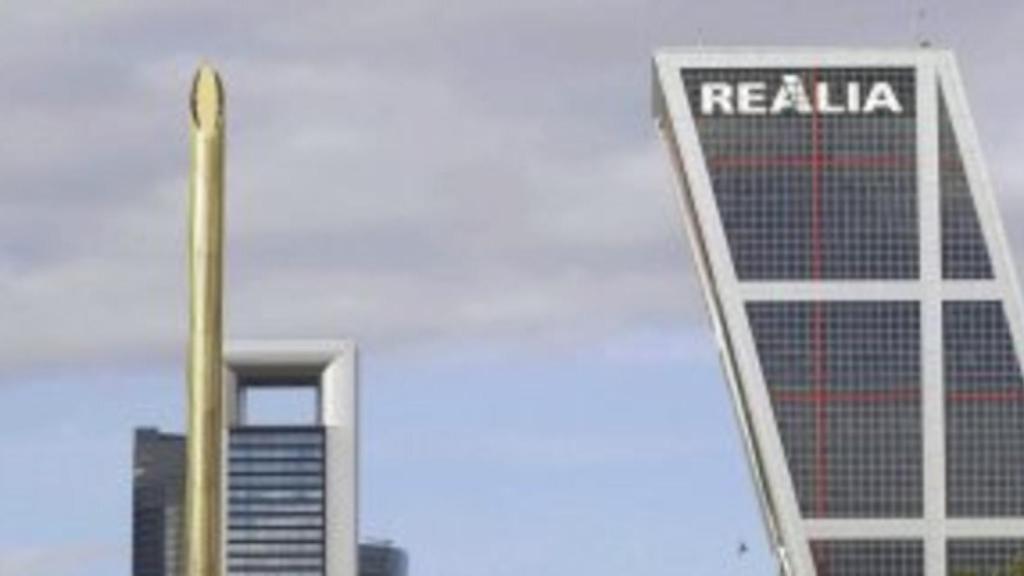 Imagen de la Torre Realia en Madrid.