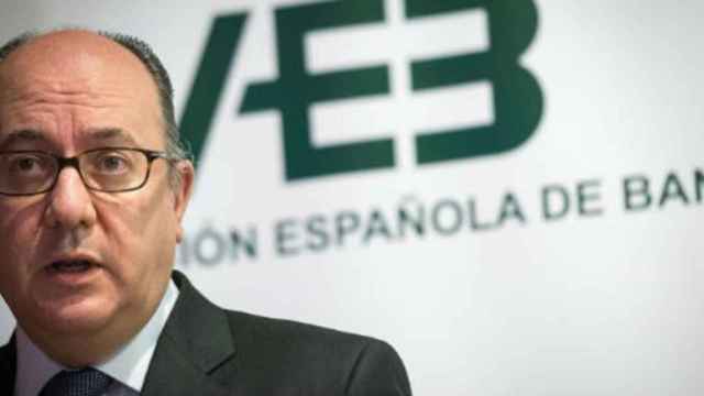 El presidente de la Asociación Española de Banca (AEB), José María Roldán.