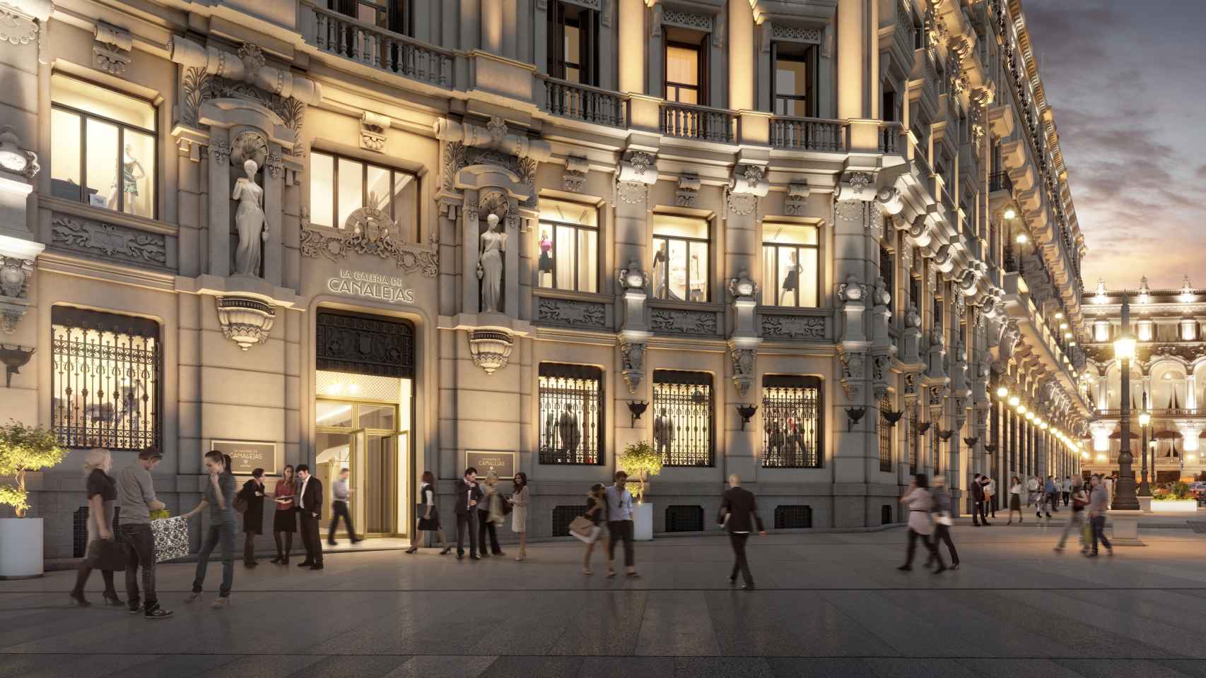 Descubrimos cómo será el Centro Canalejas Madrid, el nuevo corazón del lujo