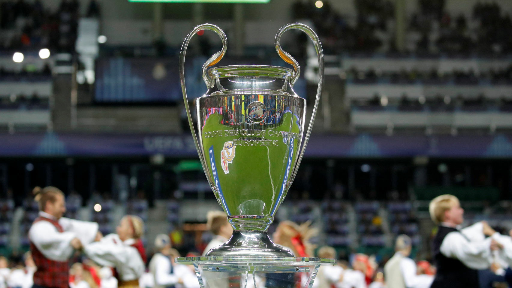 Trofeo de la Champions League, en una imagen de archivo.