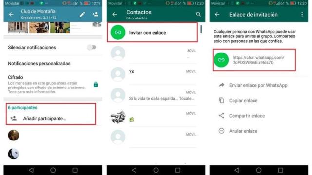 Cómo Añadir Usuarios En Un Grupo De Whatsapp Sin Incluirlos En Tus Contactos 0182