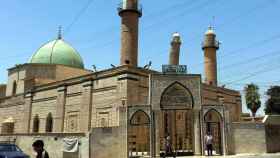 La Gran Mezquita de Mosul, antes de su destrucción.