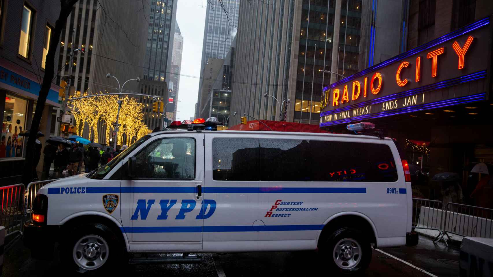 Un coche de la Policía de Nueva York.