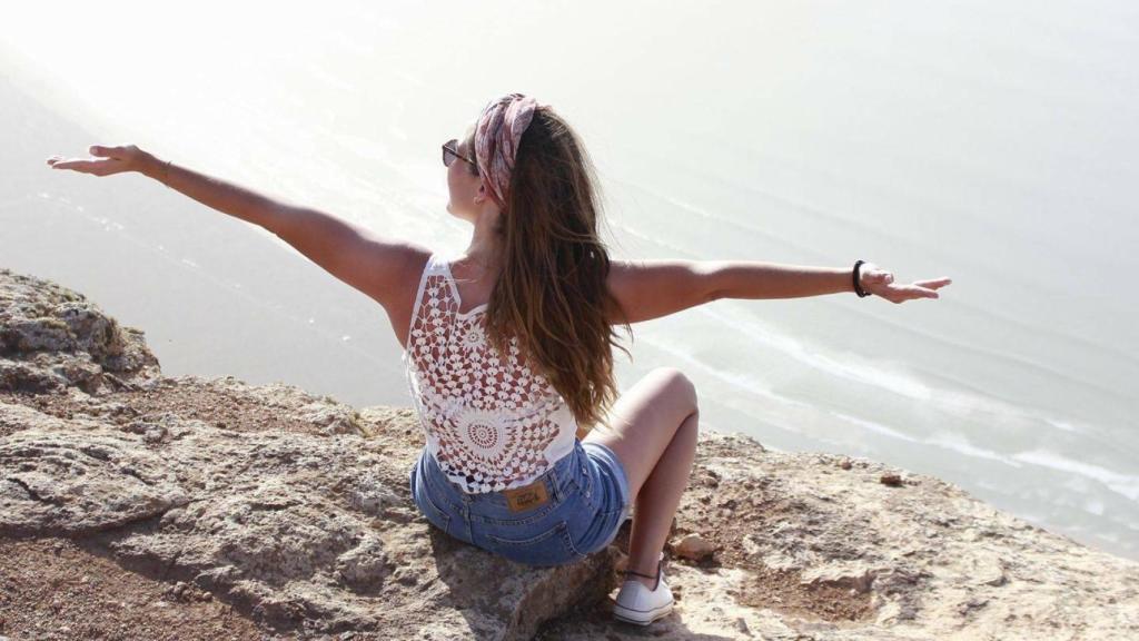 Laura Luelmo en una imagen en la playa
