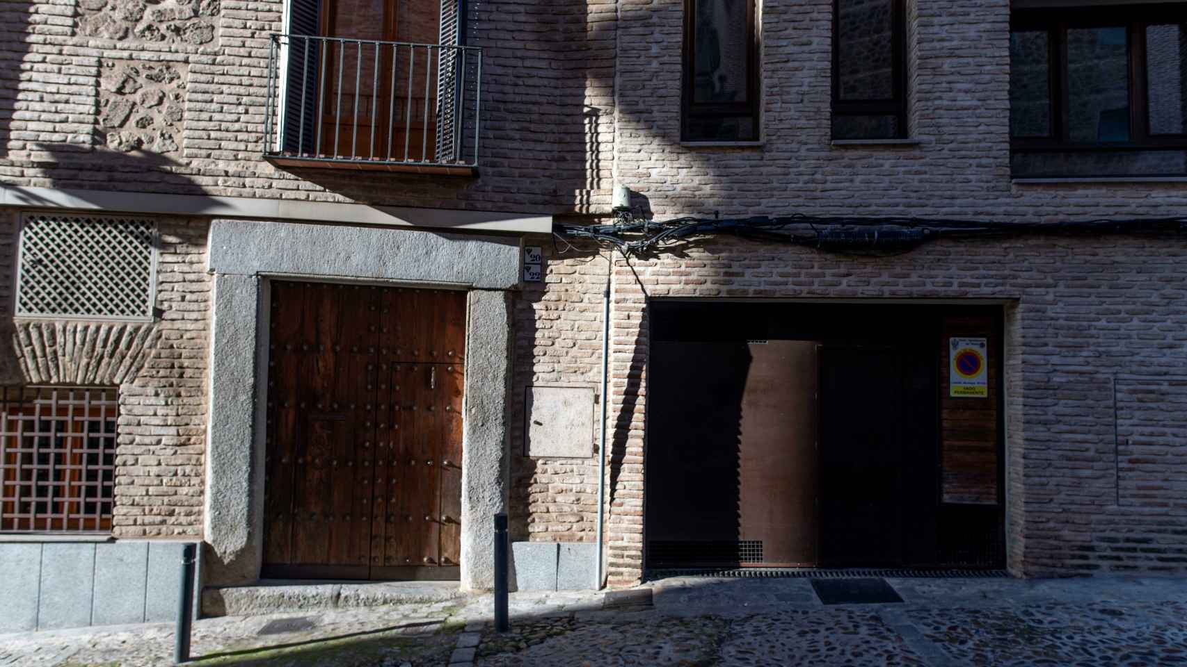 Fachada de la casa en Toledo donde nació y vivió Sebastián de Horozco, uno de los posibles candidatos a la autoría del Lazarillo de Tormes.