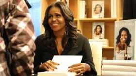 Image: Michelle Obama: Me gustan los libros que me hacen reír