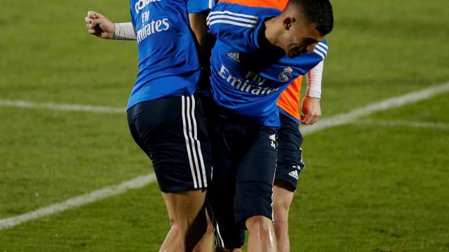 Isco, durante un entrenamiento