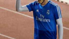 Gareth Bale entrena con el Real Madrid