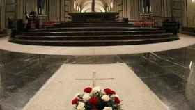Tumba de Franco en a basílica del Valle de los Caídos./