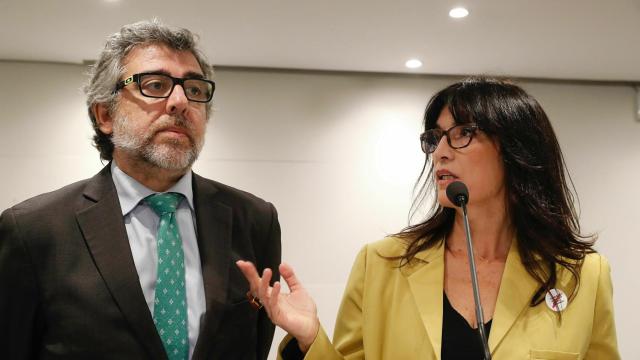 Jordi Pina y Pilar Calvo.