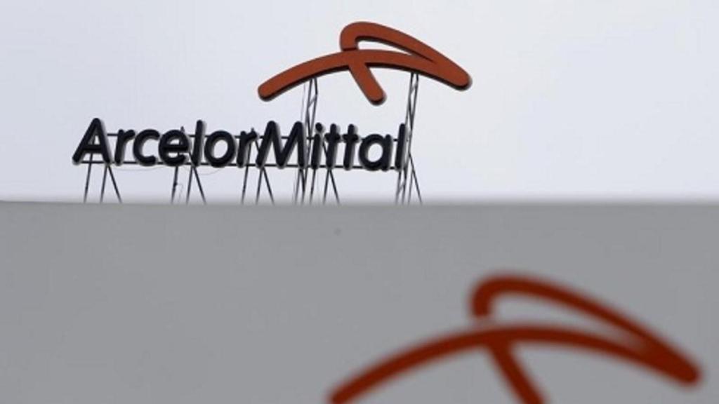 Rótulo de ArcelorMittal.