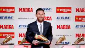 Messi, con su quinta Bota de Oro