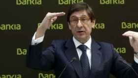 Goirigolzarri cumple cinco años en Bankia y destaca su solvencia y rentabilidad