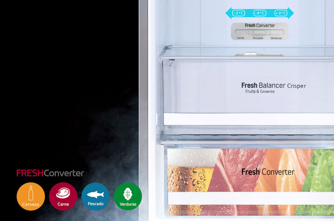 fresh converter lg frigorifico