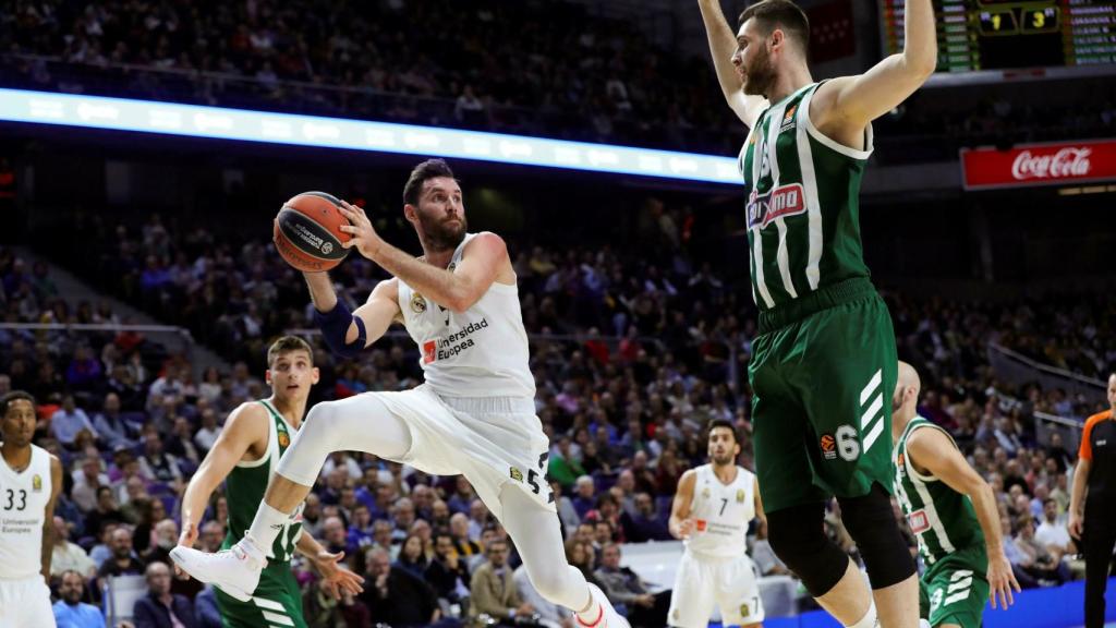 Rudy Fernández ante el Panathinaikos