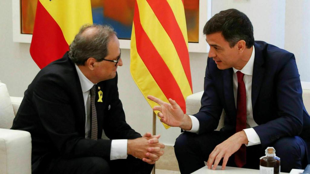 Sánchez cede y acepta una cumbre con Torra y su Gobierno con reuniones paralelas
