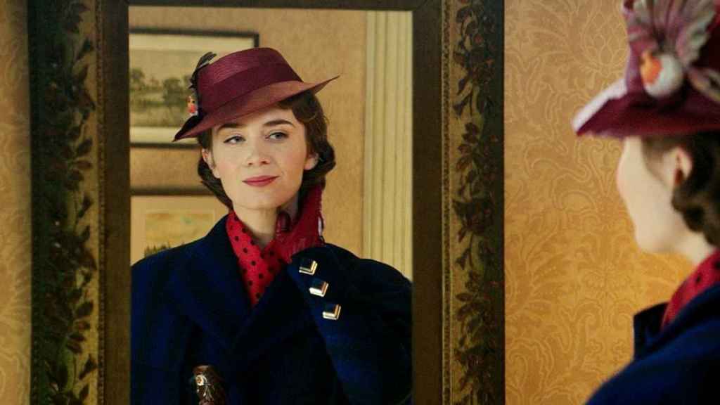 Emily Blunt como Mary Poppins.